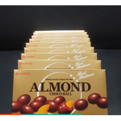 Lotte Almond Choco Ball 46 Grams.