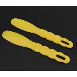 2pcs Material Alginate Assorted Dental Lab Plastic Mixing Spatula for Impression