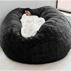 Dropshipping Big Bean Bag Sofa Puff No Filler Floor Seat Futon Lazy Sofa Bed Couch Tatami Comfy