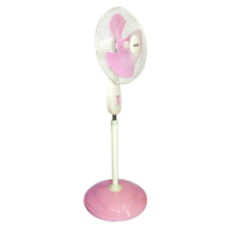 Denki 16" Switchbox Stand Fan Pink - Buy 1 Take 1